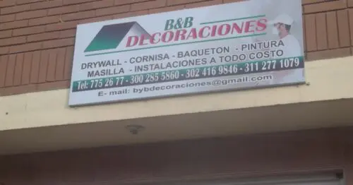 B&B DECORACIONES B&B DECORACIONES